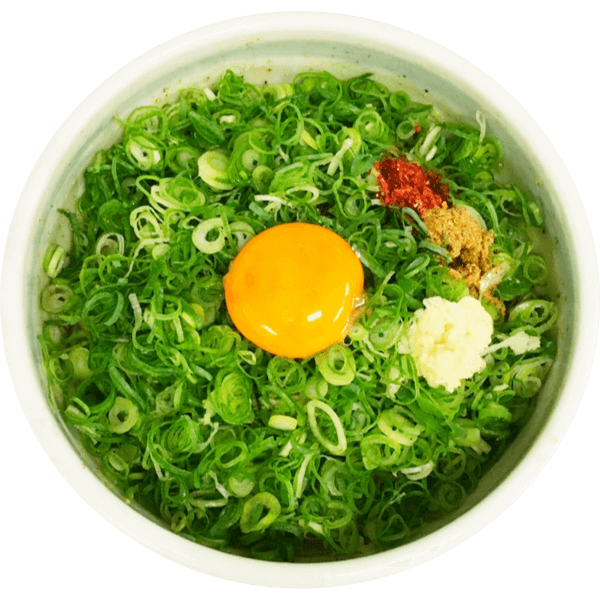 九条ねぎの焦がし醤油まぜそば